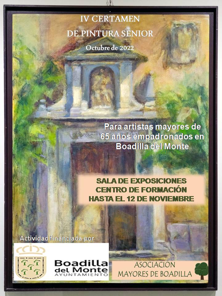 IV CERTAMEN PINTURA SENIOR 2022 HASTA 12 NOVIEMBRE